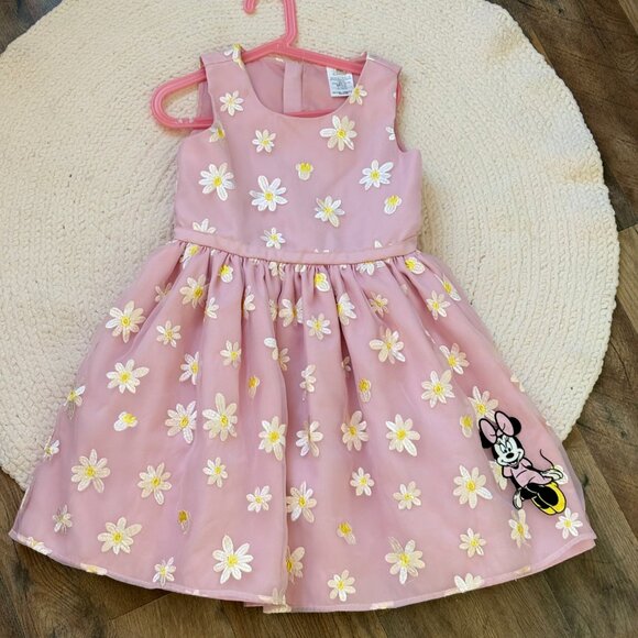 Disney Minnie Mouse Dress, Pink, Size 7/8 - Picture 8 of 10
